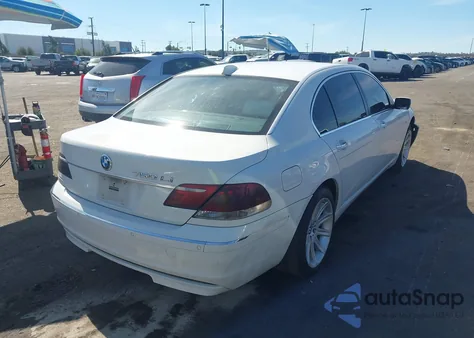 2008 BMW 750Li z USA, uszkodzony, nr VIN WBAHN835X8DT83215